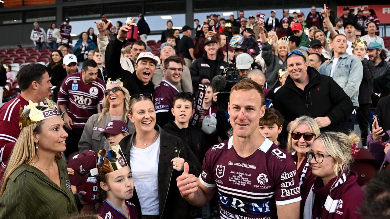 Daly Cherry-Evans of the Sea Eagles