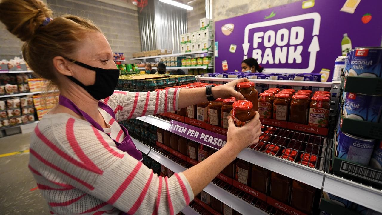 A photo of a Foodbank store manager.