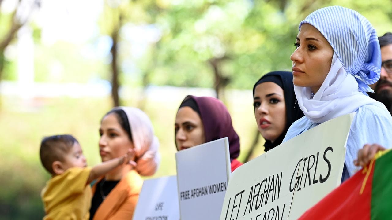 AFGHANISTAN WOMEN RIGHTS PROTESTS