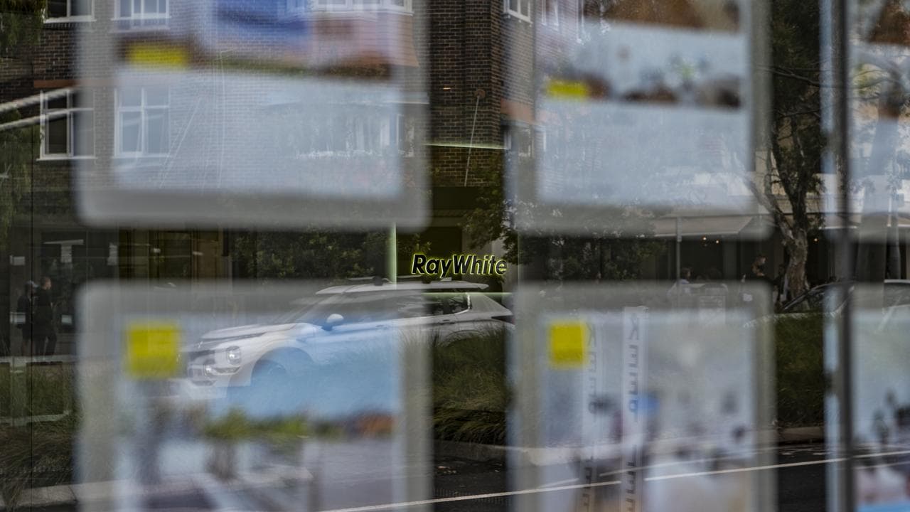 Rental signs in the suburb of Bondi, Sydney