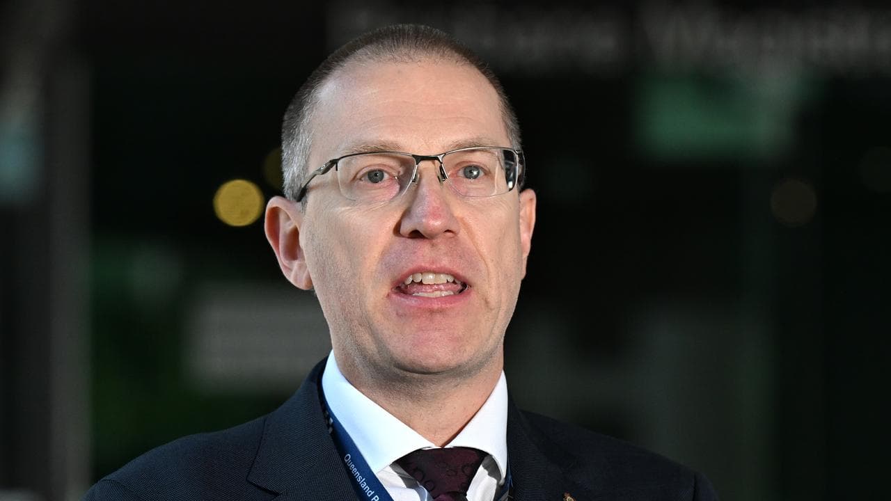 Andy Williams, the acting president of the Queensland Police Union