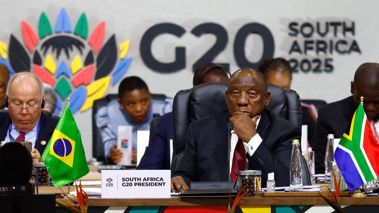 South African President Cyril Ramaphosa