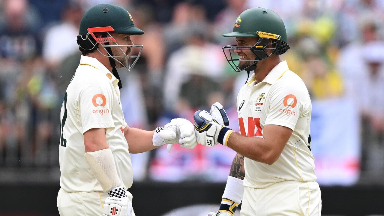 (L-R) Travis Head and Jake Weatherald.