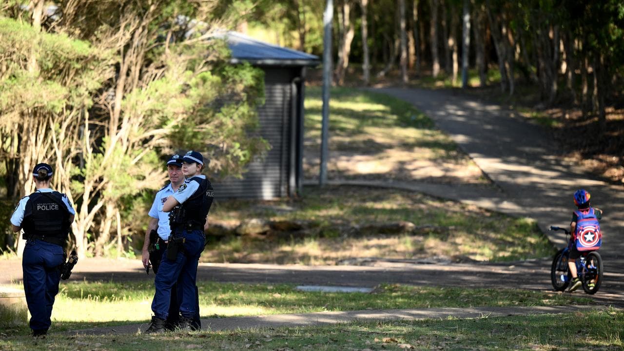 Police attend the scene where a 17 year old was fatally stabbed