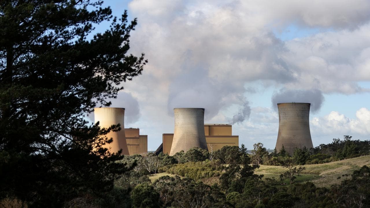 A file photo of a power station