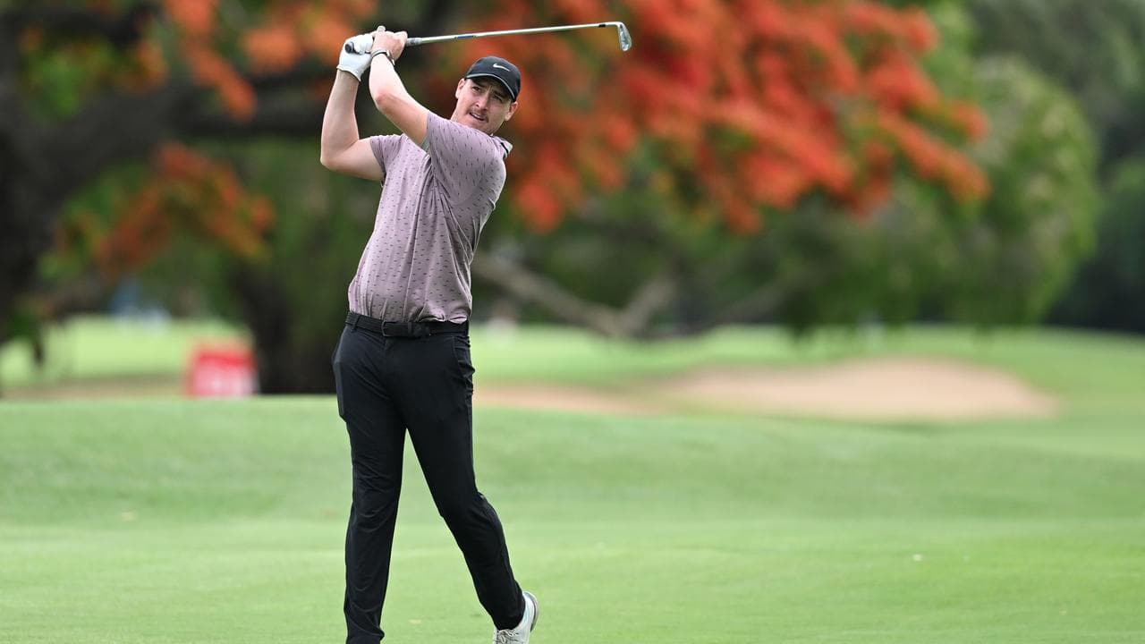 Matthew Renshaw during the pro-am