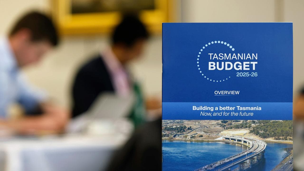 Tasmanian State Budget papers (file image)