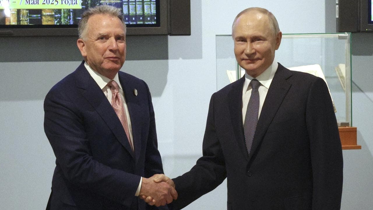 Special envoy Steve Witkoff and Russian President Vladimir Putin