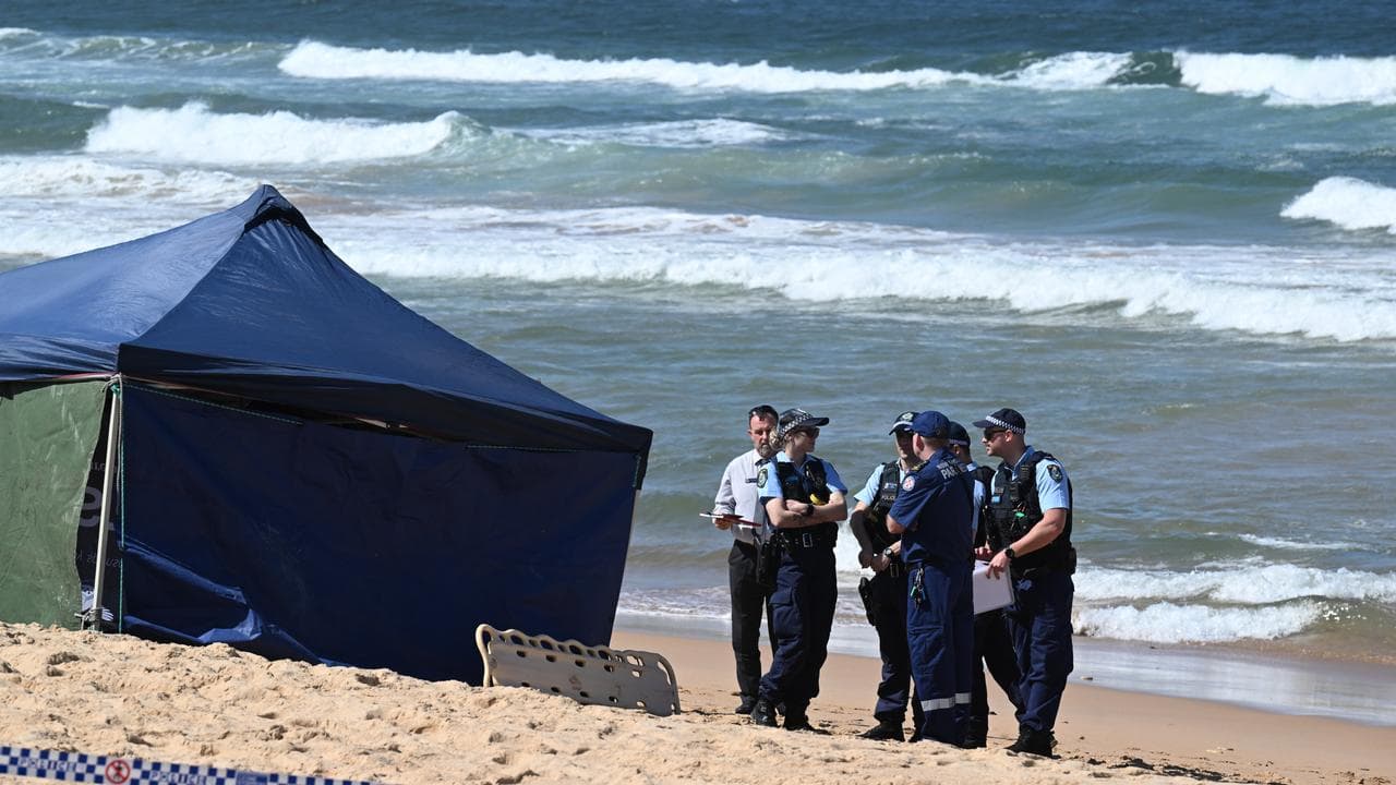 Police at Long Reef Beach