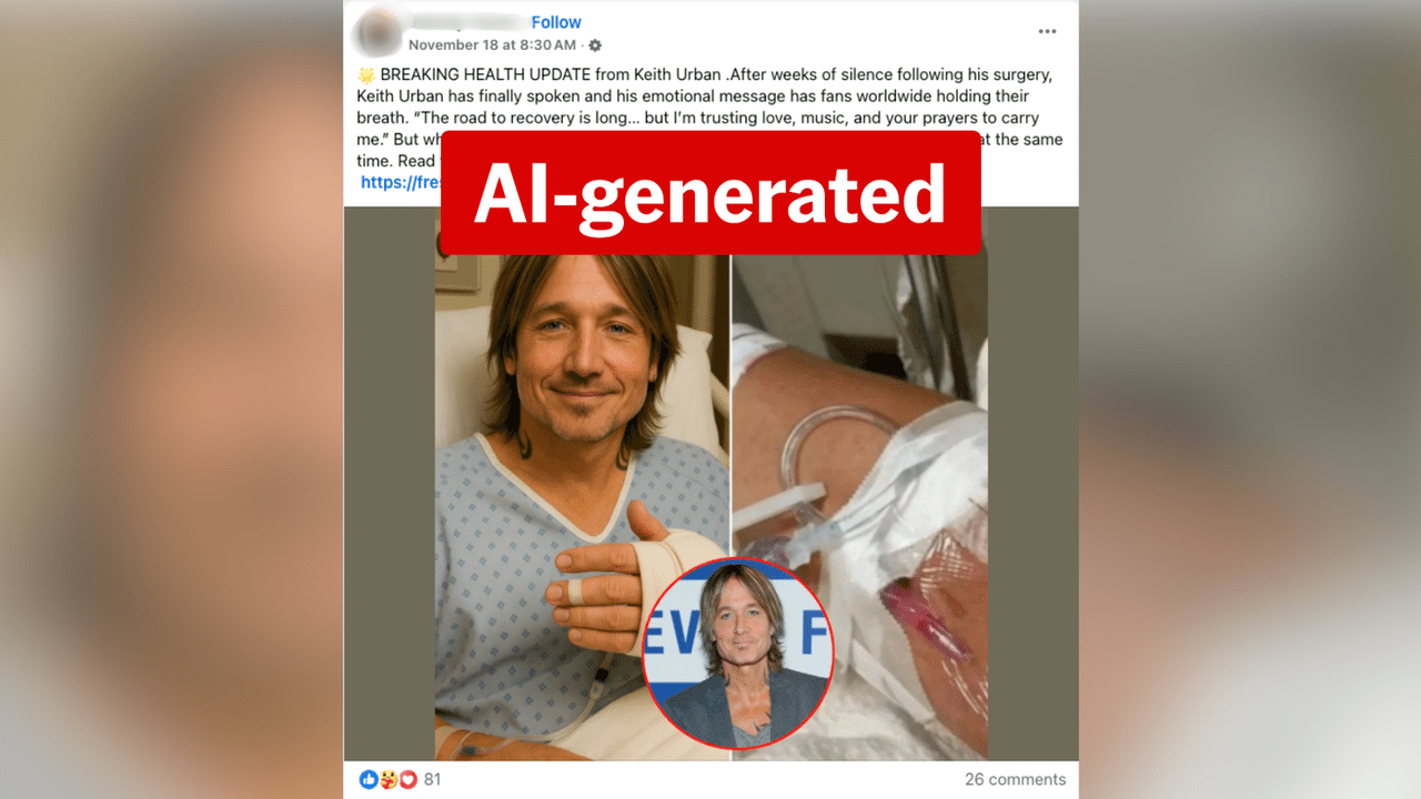 A screenshot of a Facebook post.