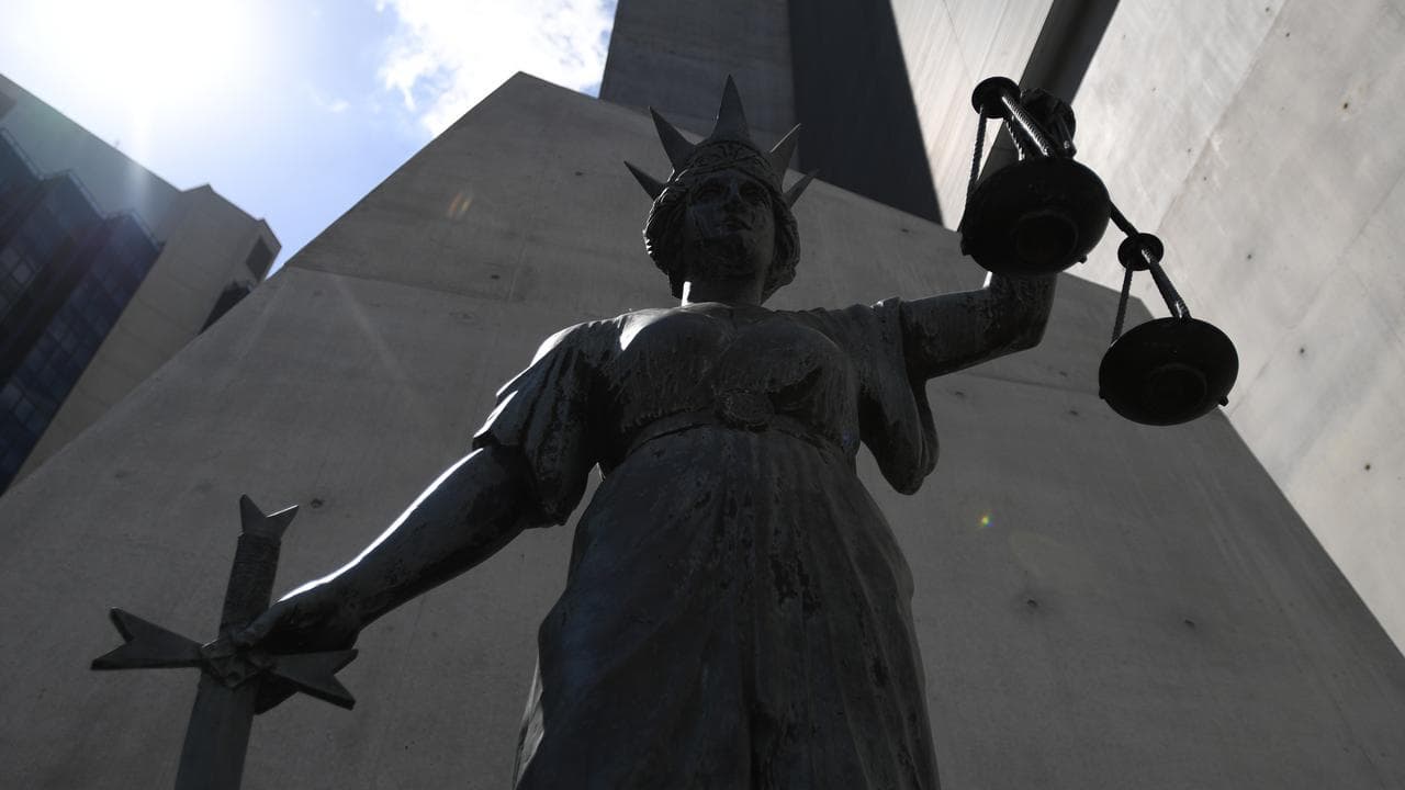 A statue of Themis, the Greek God of Justice (file)