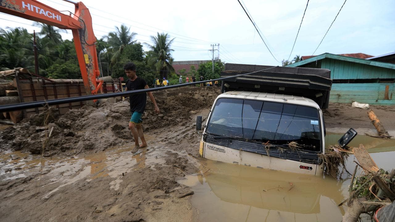 Floods aftermath in Aceh