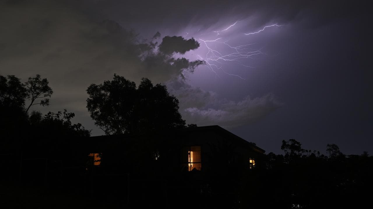 Lightning on the Gold Coast (file image)