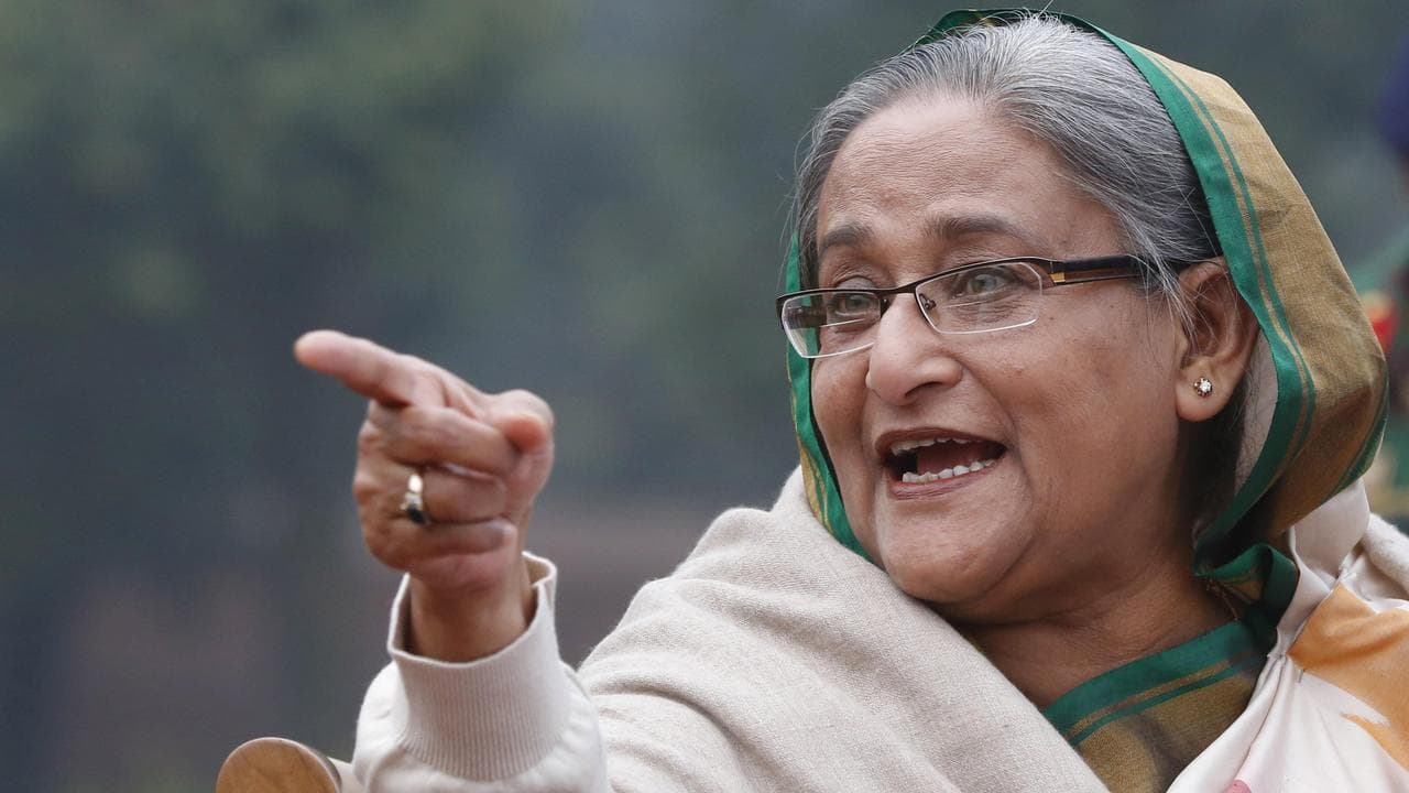 Bangladesh's Prime Minister Sheikh Hasina in 2014