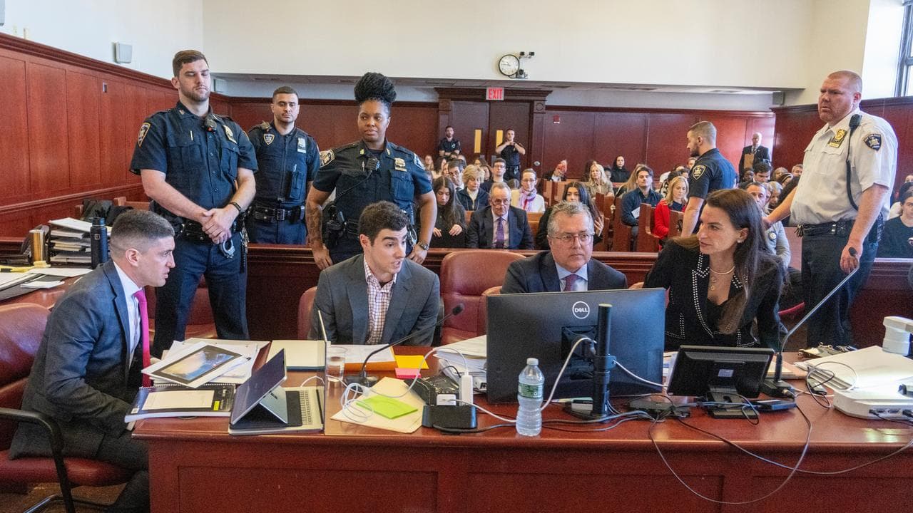 Luigi Mangione appears in court in New York