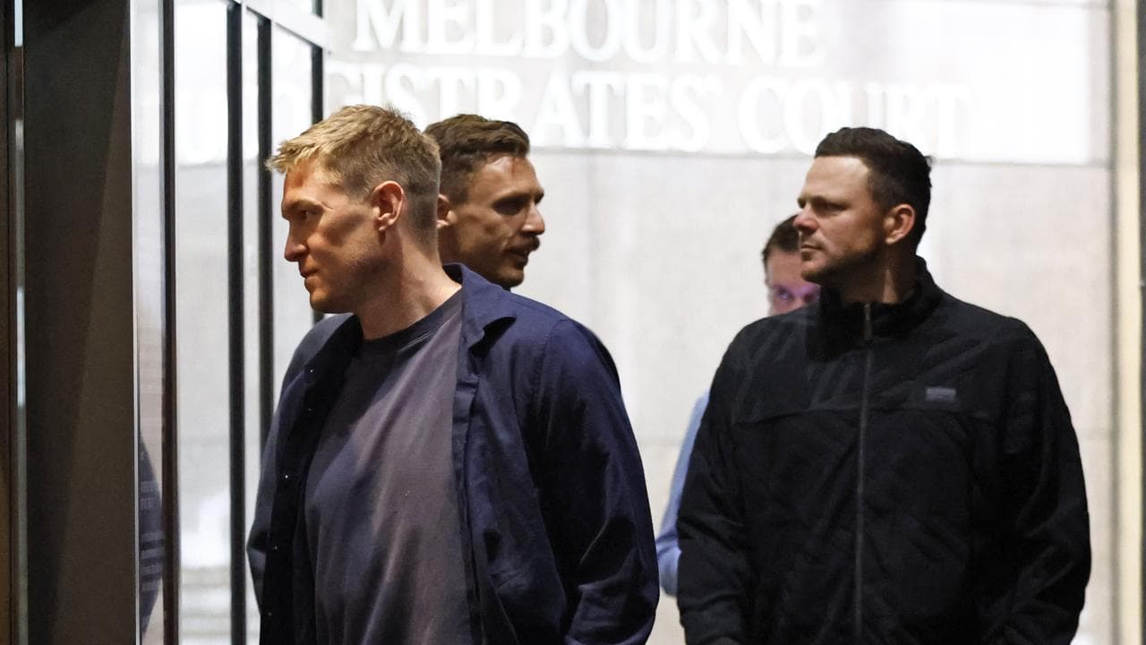 Tom McDonald, Jake Lever and Steven May