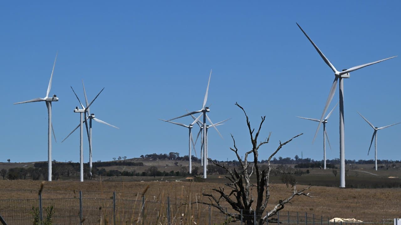 Power-generating wind turbines