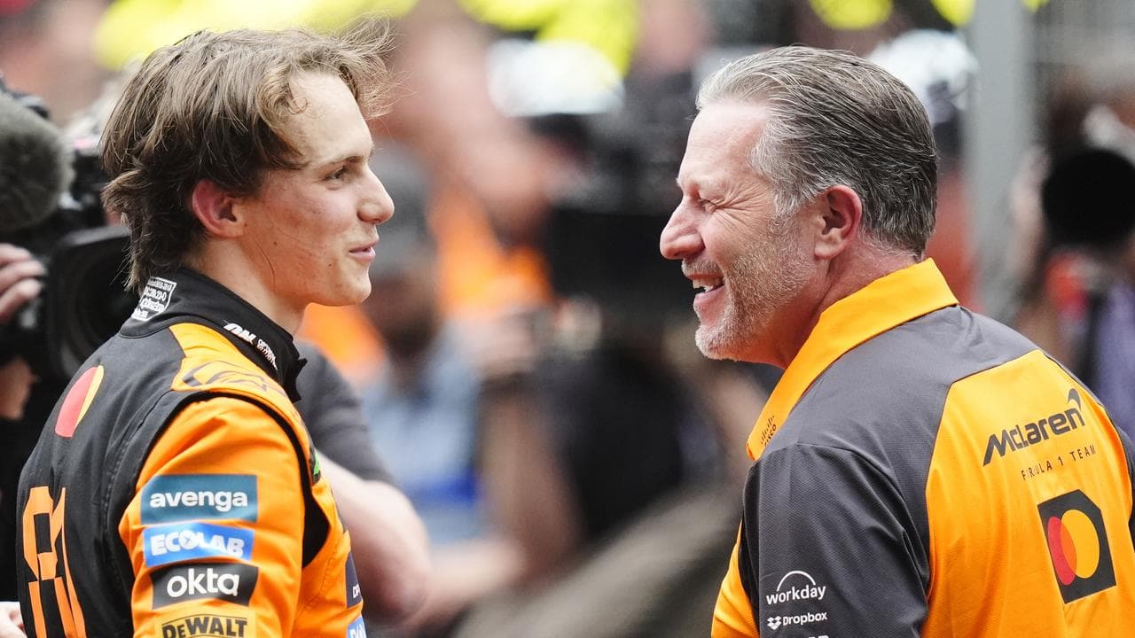 Oscar Piastri earned gushing praise from McLaren boss Zak Brown.
