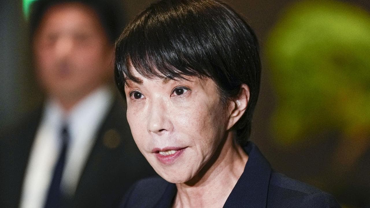 Japan's Prime Minister Sanae Takaichi