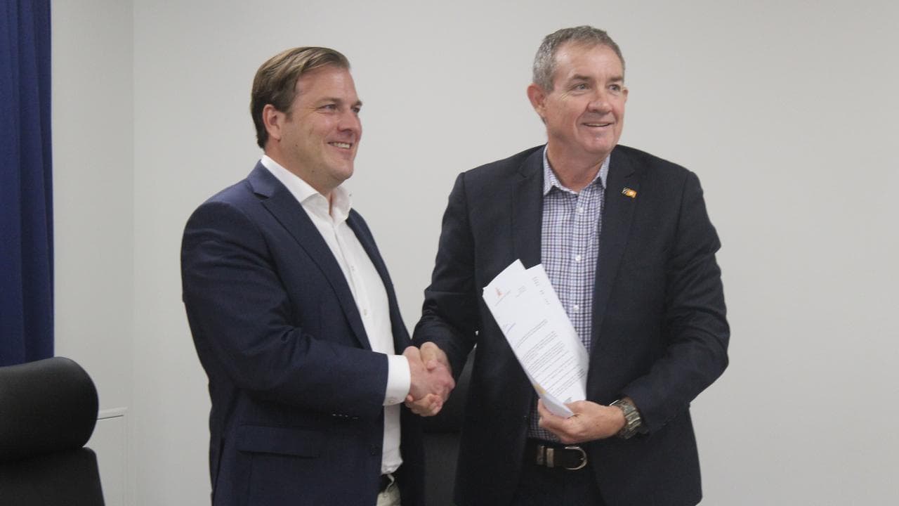 Alex Underwood and Gerard Maley