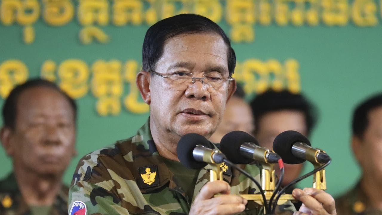 Cambodian Senate President Hun Sen
