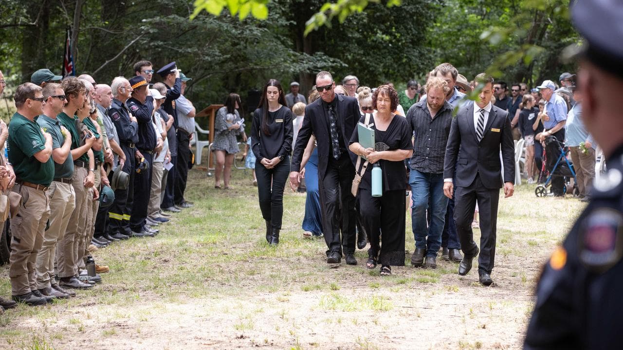 FIREFIGHTER PETER CURTIS FUNERAL