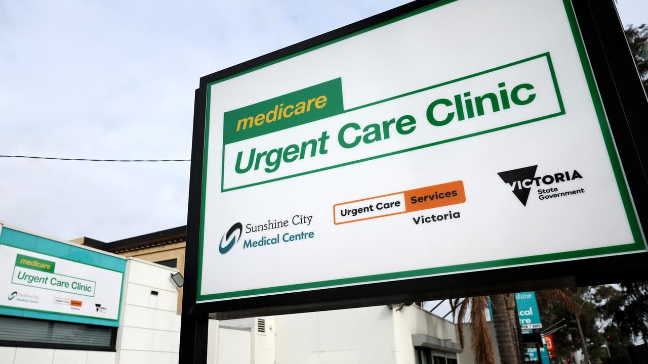 Urgent Care Clinic signage (file image)