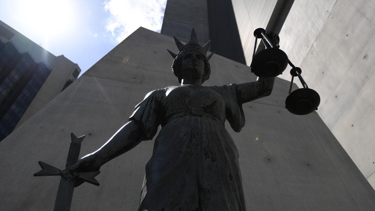 A statue of Themis, the Greek God of Justice (file)