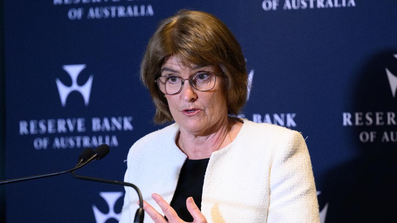RBA governor Michele Bullock