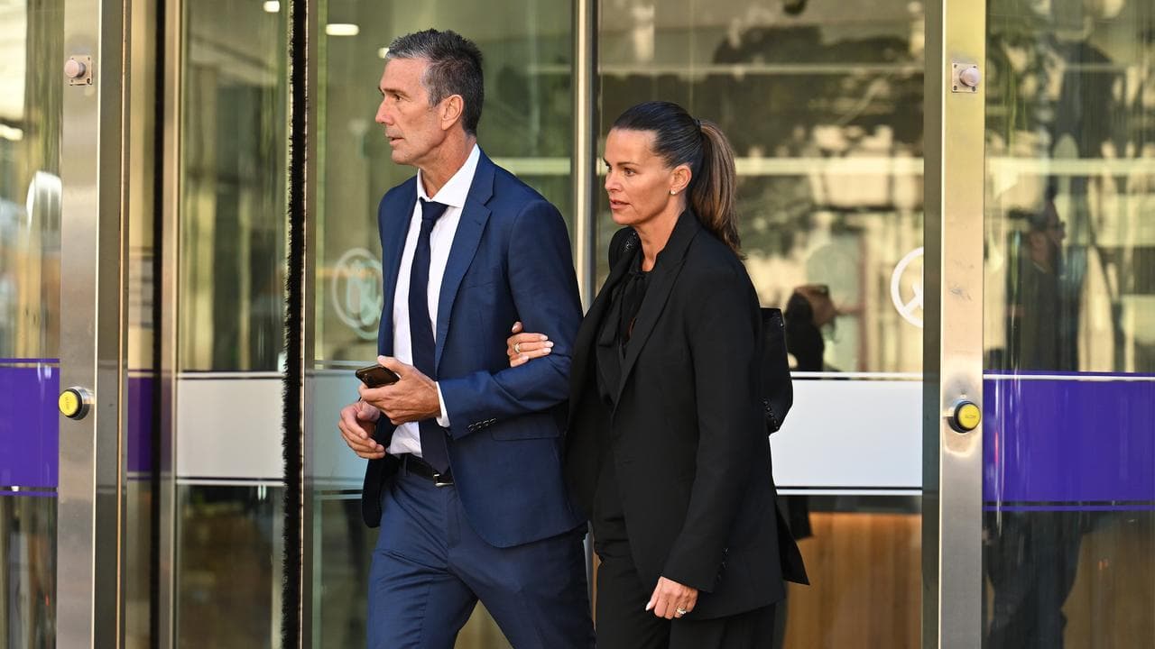 Stephen Silvagni (left) and wife Jo Silvagni