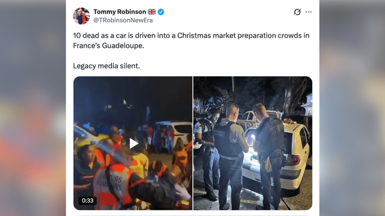 A screenshot of an X post.