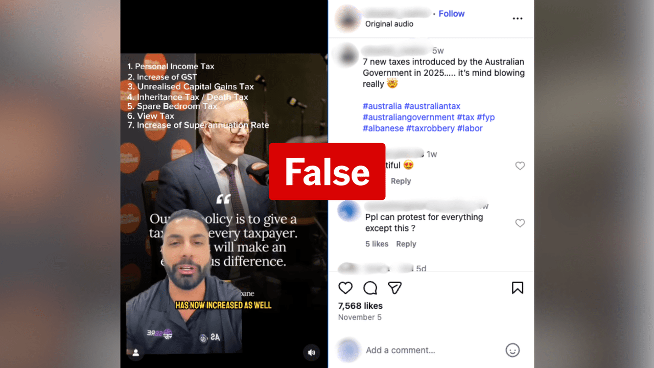 A screenshot of an Instagram post.