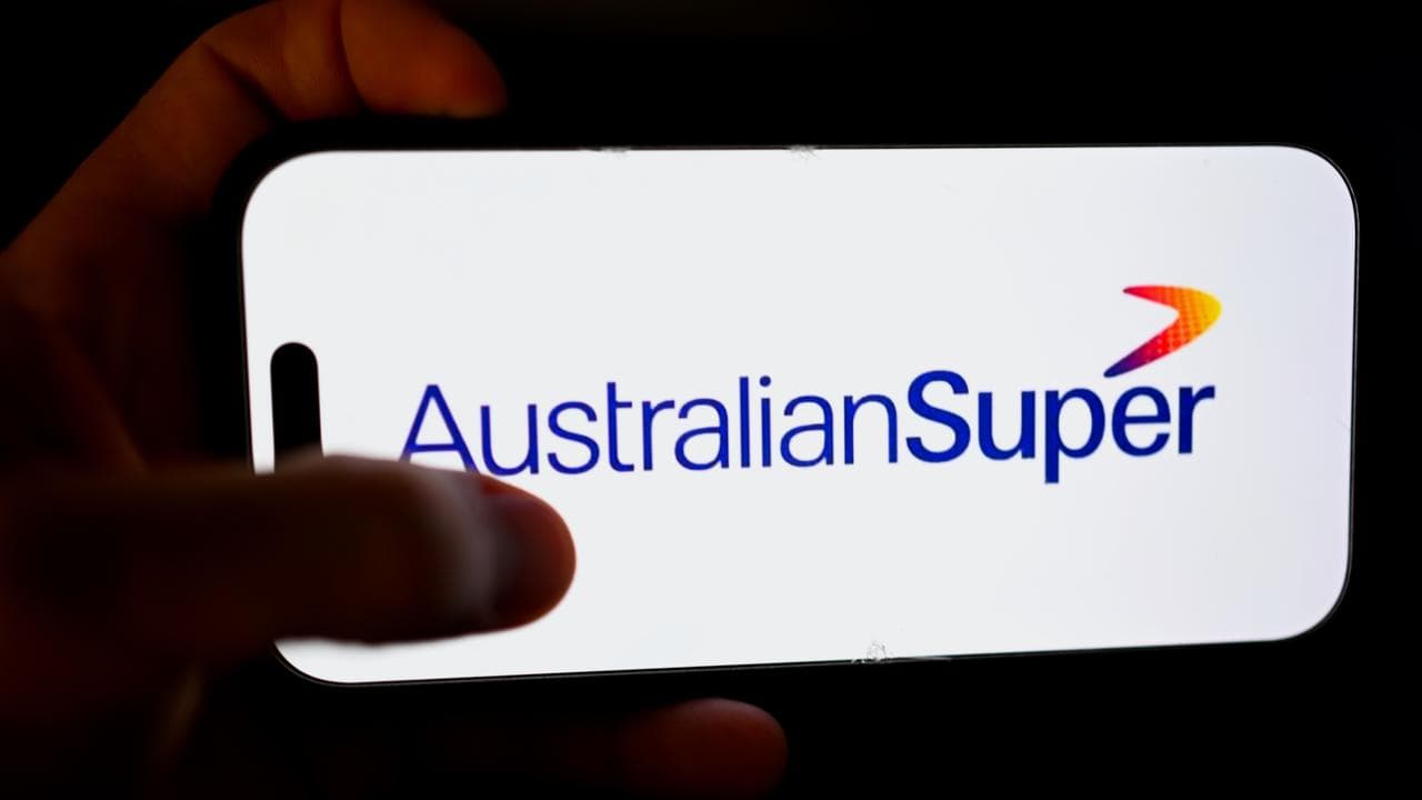 An AustralianSuper logo.