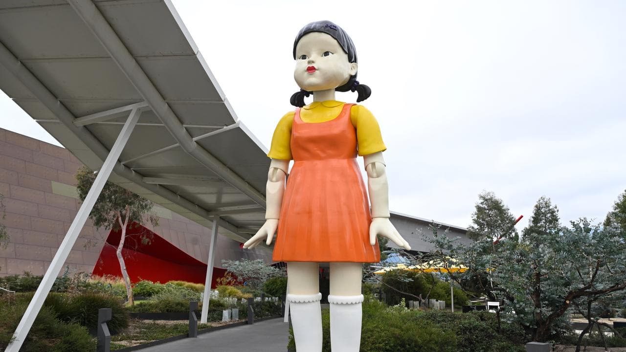 The giant ‘Squid Game Young-hee doll