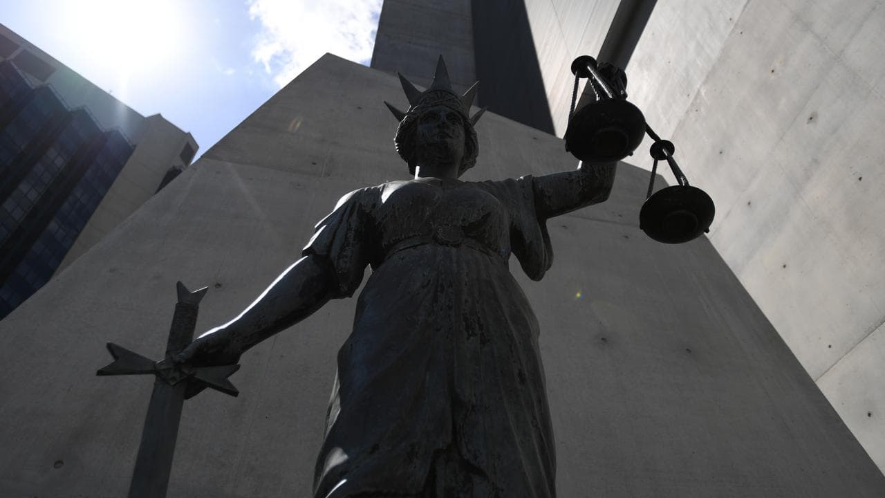 A statue of Themis, the Greek God of Justice (file)