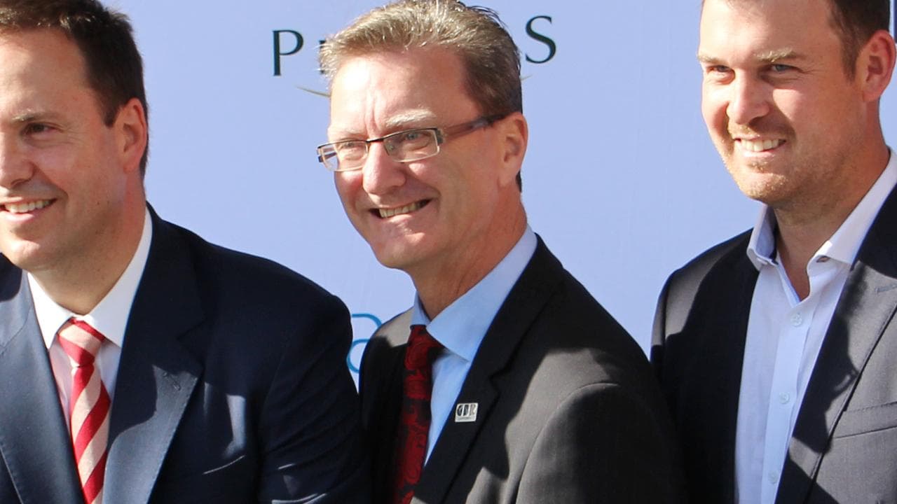 Gordon Ramsay (centre, file)