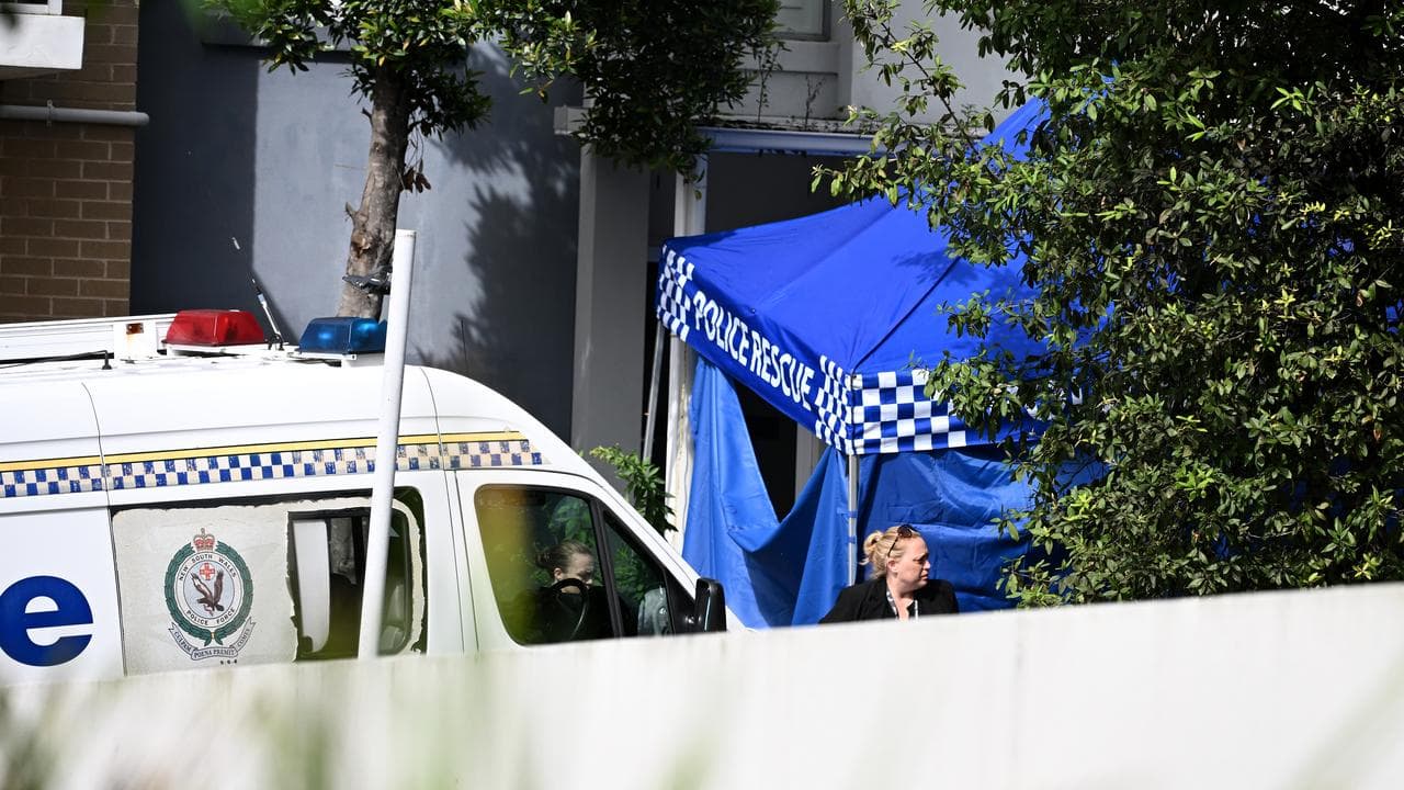 Baulkham Hills homicide scene (file)