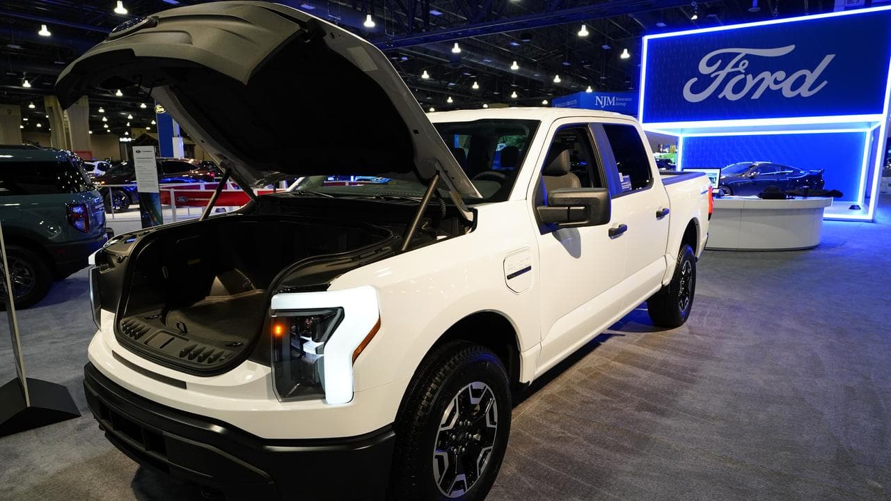 Ford's electric F-150 Lightning pickup truck