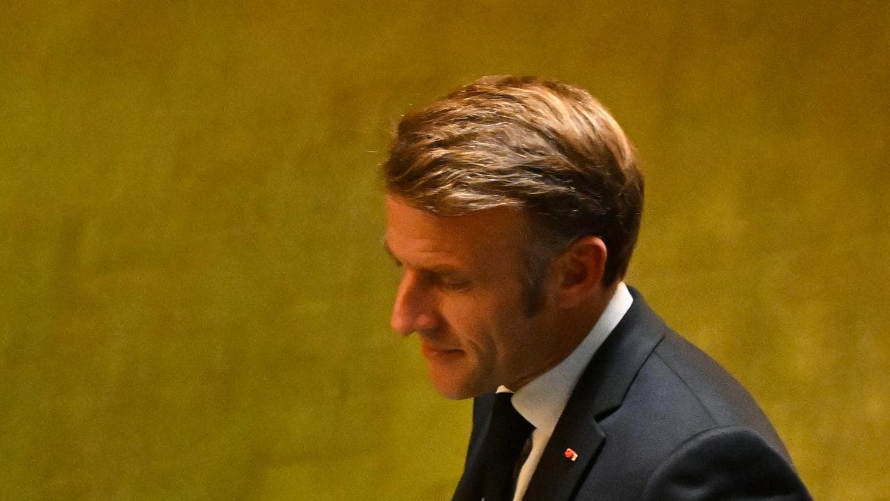 President of France Emmanuel Macron