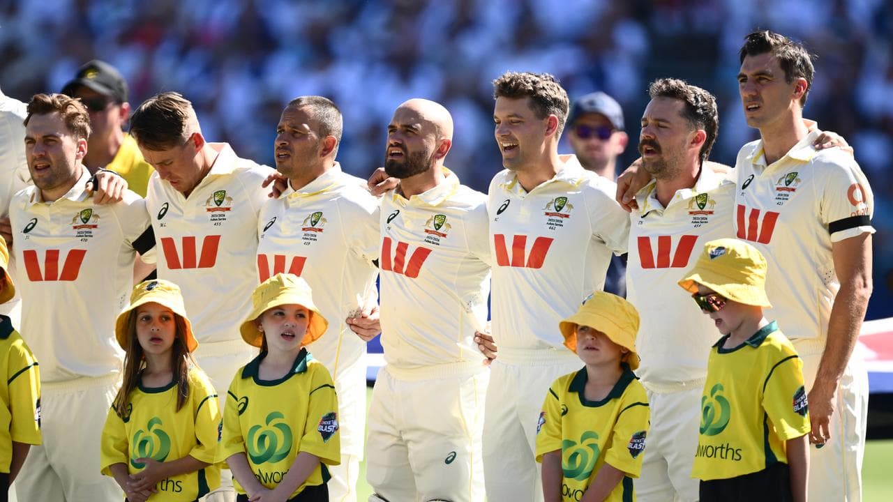 Australian team in Adelaide.