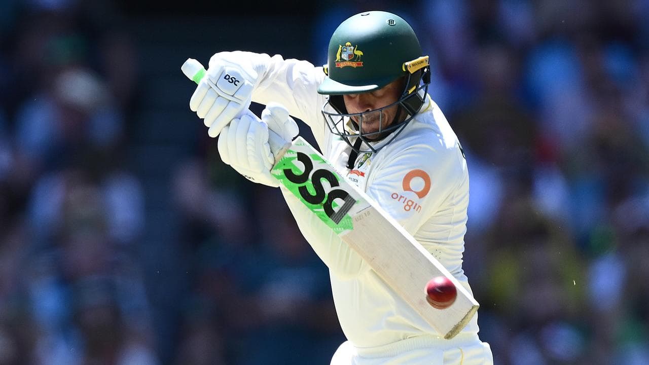 Usman Khawaja was in an attacking mindset.