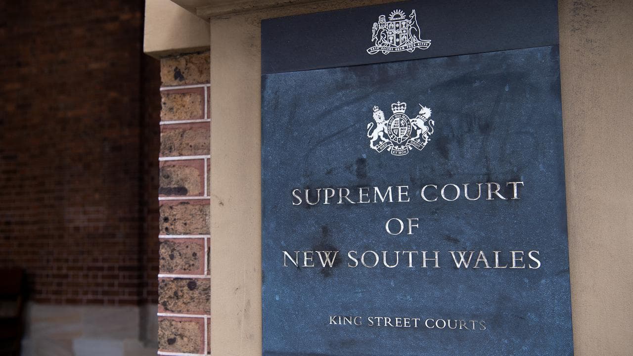 Court signage (file)