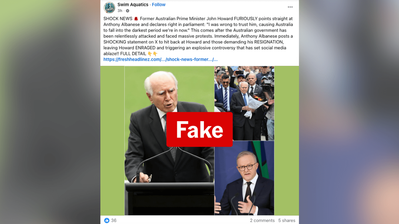 A screenshot of a Facebook post.