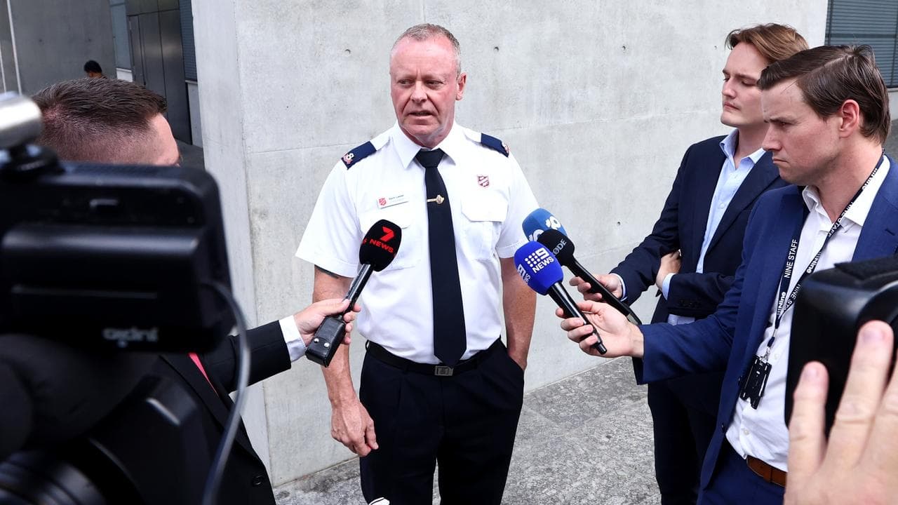 Salvation Army officer Kevin Lawler