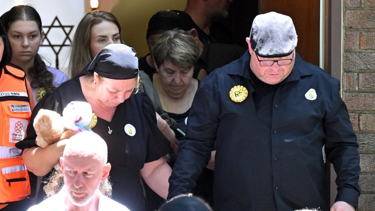 Matilda's mother and father Valentyna and Michael