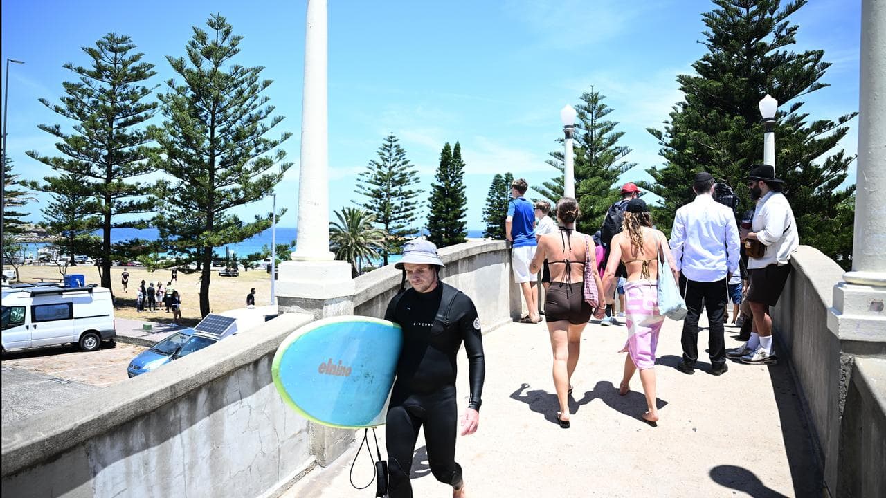 Bondi reopened crime scene