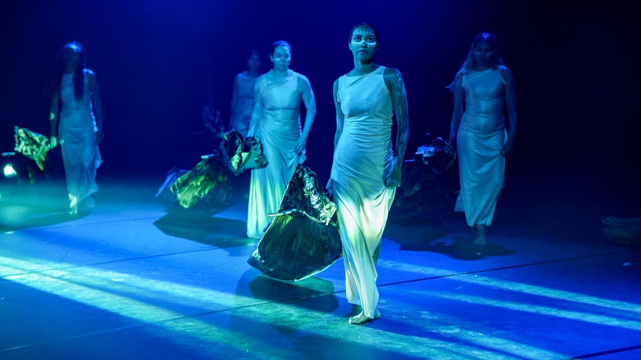 Jannawi Dance Clan perform at Carriageworks in Sydney