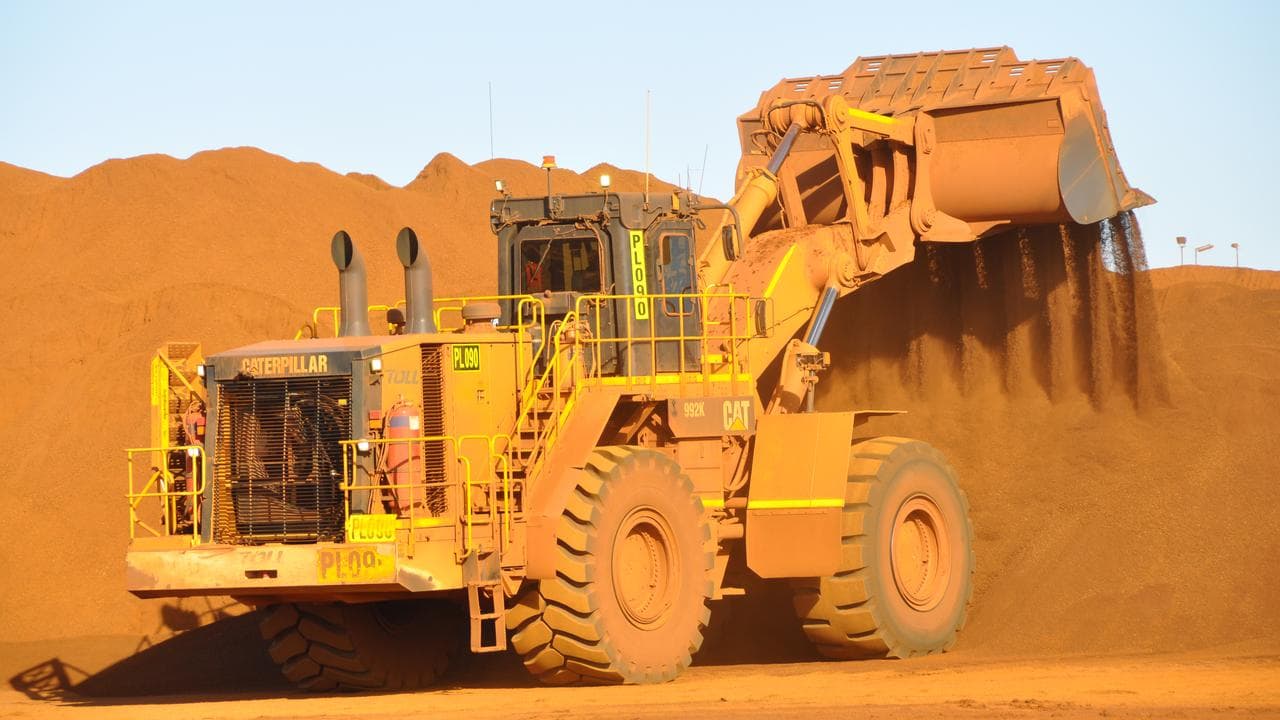 Iron ore operations in the Pilbara region (file image)