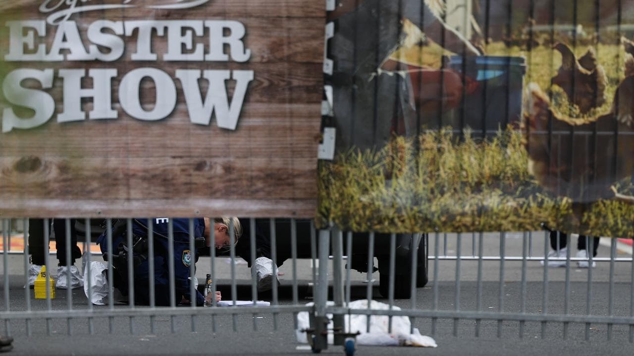 Forensics officer at the scene (file)