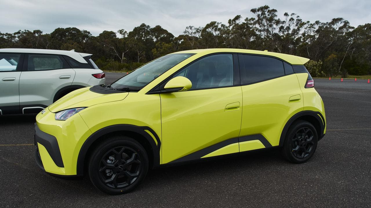 A BYD Atto 1 electric vehicle